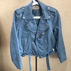 SOLD Zara Faux leather jacket